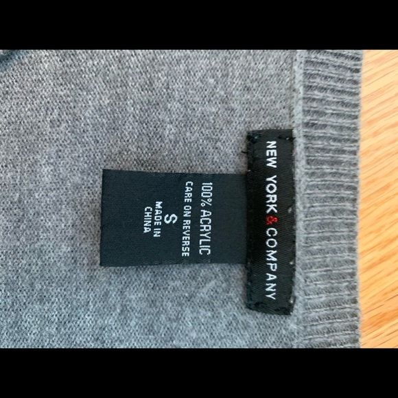 New York & Co Argyle sweater - Picture 2 of 3